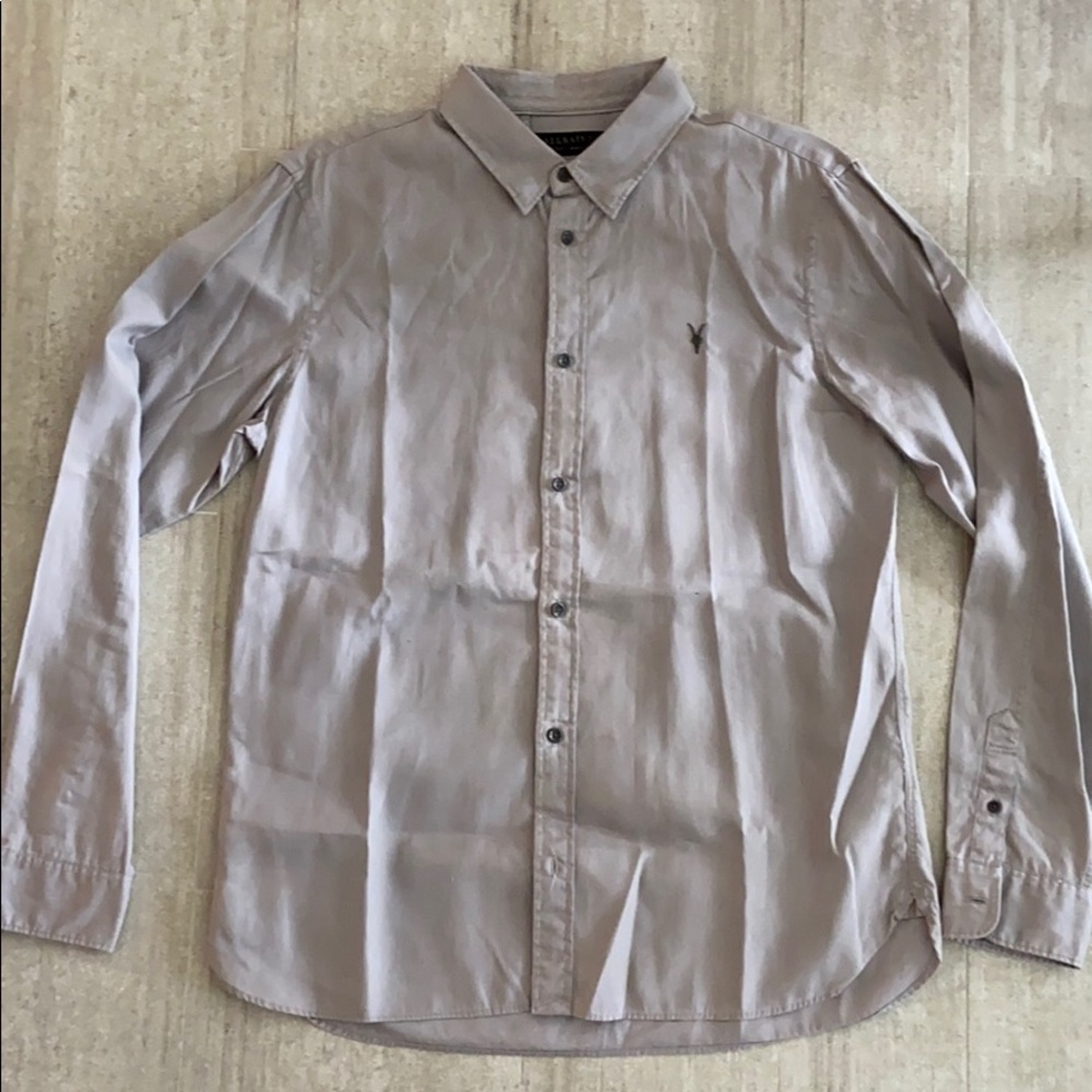 ALL SAINYS GREY SHIRT